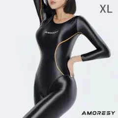 AMORESY 全身タイツ レオタード コスチューム ボディスーツ グラビア