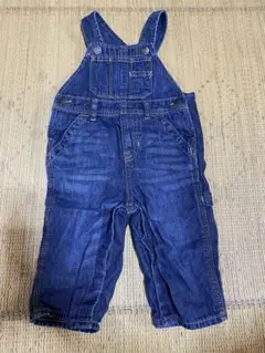 baby GAPデニムオーバーオールロンパース