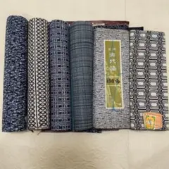 綿　浴衣　反物　６本セット（４５５）