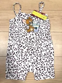 新品未使用品！TOM & JERRY X SHEIN ベビー ヒョウ柄ロンパース