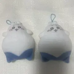 2点セット ハチワレ マスコット キーホルダー レワチハ 生え変わり ちいかわ
