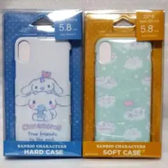 iPhone XS/X　サンリオ　SANRIO　シナモロール　ハード　ソフト
