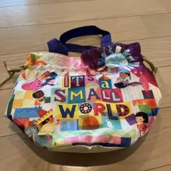 ディズニーランド　イッツアスモールワールド　保冷バッグ