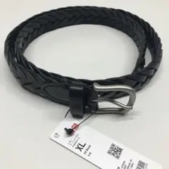 ユニクロ　レザーメッシュベルト　XL