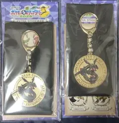 JR東日本　ポケモンスタンプラリー2025 黒いレックウザスペシャルメダル　2個