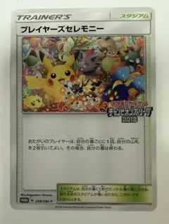 ★プレイヤーズセレモニー　プロモチャンピオンシップ2019 2025年最新】プレイヤーズセレモニーの人気アイテム - メルカリ