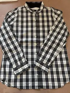 ☆新品未使用品☆【メルローズÉCRU】チェック柄 長袖シャツ
