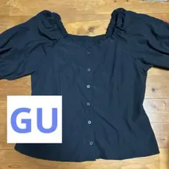 GU❣️完売品❣️ パフスリーブブラウス　XL