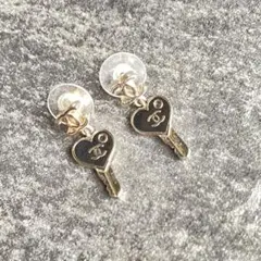CHANEL シャネル ハートキー ピアス COCOマーク
