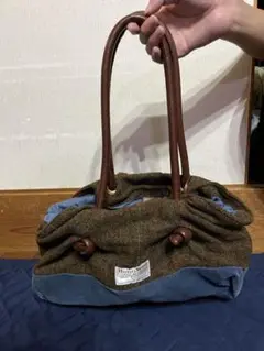 トレジャートプカピ ハリスツイード トート ハンド バッグ