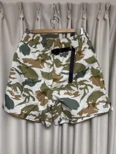 KIU キウ　ウォータープルーフショートパンツ　メンズXL カモフラ　迷彩