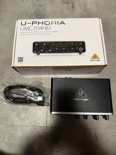 behringer UMC204HD オーディオインターフェース 中古 BEHRINGER UMC204HD（中古）【楽器検索デジマート】
