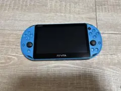 PS Vita 本体 青　メモリーカード8G ソフト付き
