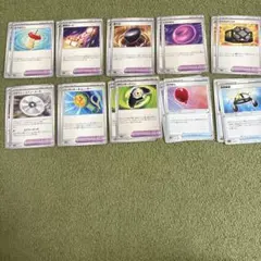 ポケモンのどうぐ　ふうせん　学習装置　など　10種各2枚