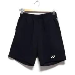 S 極美品　YONEX ヨネックス ハーフパンツ　ブラック黒メンズショートパンツ