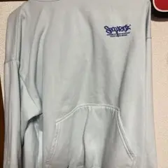 水色 パーカー グラフィックデザイン