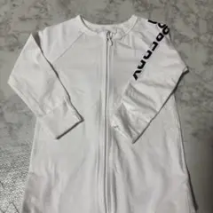 BURBERRY ホワイトロンパース 9M
