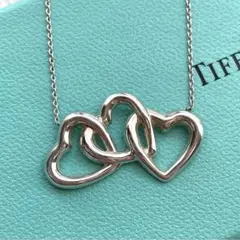 Tiffany ネックレス シルバー ティファニー オープンハート 箱つき