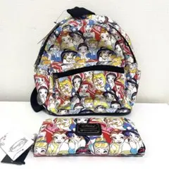 ディズニー ラウンジフライ プリンセス 総柄 バックパック