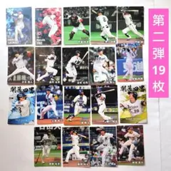 カルビープロ野球チップス　2025第二弾　いろいろ　19枚