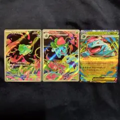フシギダネ　フシギダネ　メガフシギバナ　AR RR