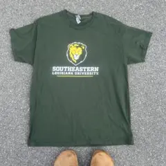 GILDAN University Tシャツ　L