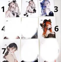 cotton melody様 人物ステッカー バラ売り