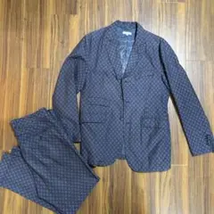 エンジニアードガーメンツ　紺色セットアップ