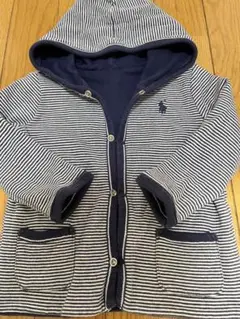 ベビー 子供服 ラルフローレン リバーシブル パーカー 男の子 女の子 80