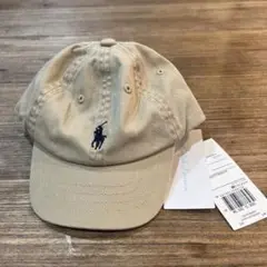Ralph Lauren ベージュキャップ 3-9M