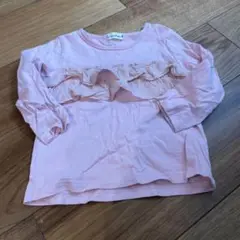 ブランシェス　110cm ピンク　ロングTシャツ
