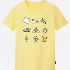 ユニクロ　UNIQLO　ポケモン　ポケットモンスター　ピカチュウ　折り紙