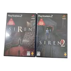 【動作未確認】SIREN & SIREN2セット　PlayStation2