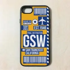 新品 iPhone8 SE2 SE3 アイフォンケース GSW ③ ウォリアーズ