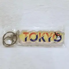 東京ヤクルトスワローズ　TOKYOアクリルブロックキーホルダー
