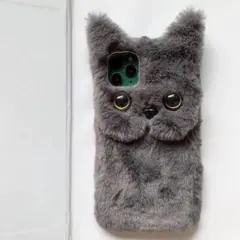 新品未使用 iphone13ケース　グレーファーケース
