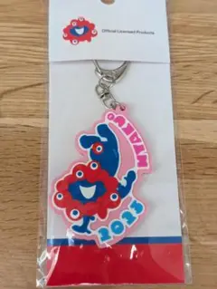 【新品未使用】ミャクミャクキーホルダー　大阪・関西万博限定　逆立ち　ラバーKH