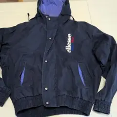 ellesse フード付きジャケット Lサイズ ネイビー