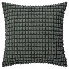 IKEA SVARTPOPPEL スヴァルトポッペル　クッションカバー　グリーン