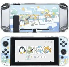 ニンテンドースイッチカバー　汚れ防止　動物の友達　傷防止　薄型　全面保護　ゲーム