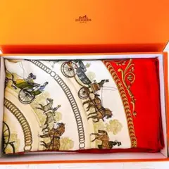 HERMES エルメス スカーフ ストール ♡箱、袋付き♡レディース マフラー
