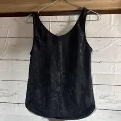 ローズ柄　タンクトップ