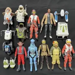 ●まとめ売り●スターウォーズ ベーシックフィギュア レジスタンス フォースの覚醒