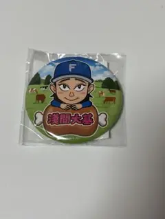 ファイターズ　淺間　缶バッジ