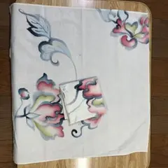 花柄 コットンハンカチ 約45cm