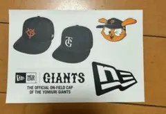 非売品▪️NEWERA▪️ニューエラ　巨人　コラボステッカー