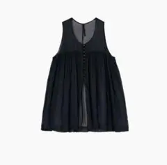 hella sheer volume tops /black
