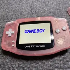 ゲームボーイアドバンス IPS ミルキーピンク 本体 バックライト 訳あり