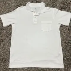 UNIQLO キッズ ポロシャツ 160 ホワイト