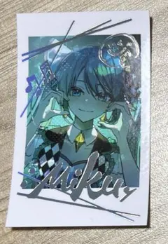 初音ミク　クリフェス　　チェキ　バチャシン　プロセカ　モモジャン